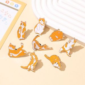 Pins de esmalte listos para enviar con frases de gatos, estilo <span class=keywords><strong>Coqui</strong></span> latino puertorriqueño, Jw Stockholm, venta al por mayor internacional, anime, metal personalizado, dibujos animados - Product Image 6