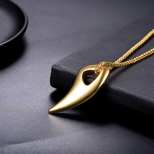 Uomini Gioielli Hip Hop Della <span class=keywords><strong>Collana</strong></span> del <span class=keywords><strong>Lupo</strong></span> Tiger Orso Artiglio Dente del pendente della <span class=keywords><strong>collana</strong></span> - Product Image 5