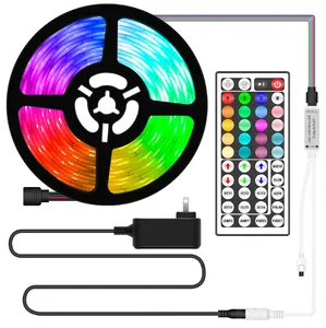 5M/10M/15M/20M LED Strip RGB 5050 SMD LED Lights Flexible Light Strip With Remote Control Desktop Holiday Wall Room TV BackLight