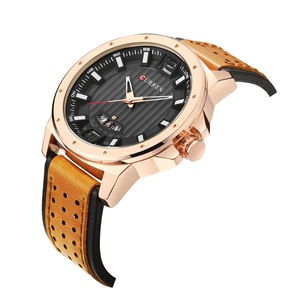 Montre à quartz pour homme Curren 8293 de haute qualité, boîtier en alliage, montre à quartz pour homme avec calendrier, montre-bracelet sport étanche - Product Image 6