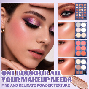 Palette de fards <span class=keywords><strong>à</strong></span> paupières multi-couleurs waterproof, best-seller transfrontalier, naturel, longue tenue, fini mat, scintillant, paillettes fines - Product Image 3