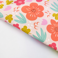 Tissu Popeline en Coton Biologique de Haute Qualité 60S Imprimé avec Motif Personnalisé pour Vêtements, Chemises et Sacs - Garçons et Filles