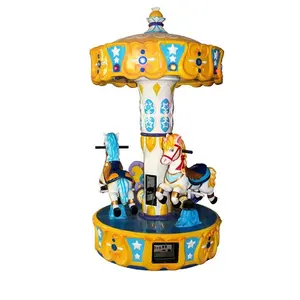 Indoor Amusement Kiddie Rides Carousel Arcade Vending Game Machine For Sale
