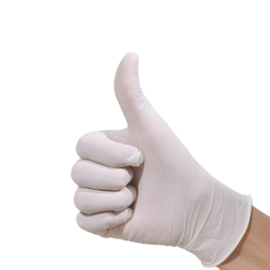 Guantes de látex - guantes de látex médicos sin polvo, guantes de látex sin polvo, precio de guantes de látex - Product Image 4