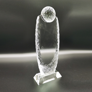 Nhà máy tùy chỉnh bán hàng giá rẻ tùy chỉnh pha lê Quà lưu niệm Craft nhận dạng thể thao pha lê thủy tinh danh hiệu - Product Image 4