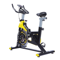 Bicicleta de Spinning para Interiores Q3, Resistente, Capacidad de 150 kg, Bicicleta de Ejercicio con Transmisión por Correa Suave y Resistencia a la Fricción