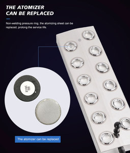 Máy tạo sương mù siêu âm bằng thép không gỉ <span class=keywords><strong>12</strong></span> đầu TOJJE dành cho bể cá, tiểu cảnh, đài phun nước, cảnh quan, nấm - Product Image 3