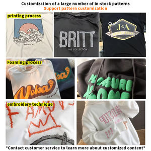 Kaos JKM Heavyweight 100% Katun MIXEDS EMOTION 2025, Pakaian Tee Streetwear dengan Grafis Cetak Oversize untuk Pria - Product Image 4