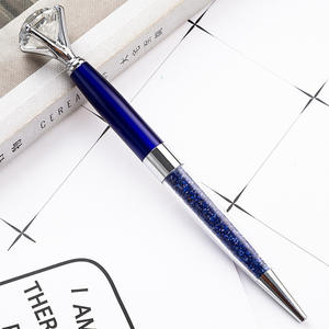 <span class=keywords><strong>Promo</strong></span> Big Top Diamant Kugelschreiber mit graviertem Logo Multi Color Diamond Crystal für Hochzeits geschenk - Product Image 6