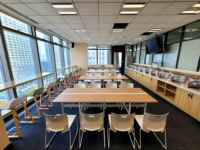 Table de salle de réunion de bureau pliable pliable Bureaux de formation de conférence d'étudiant d'école