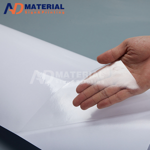 Fabrieks prijs eco-solvent printbare 80/100 micron dikke permanente/verwijderbare lijm PVC zelfklevende vinylrol voor busposters - Product Image 6