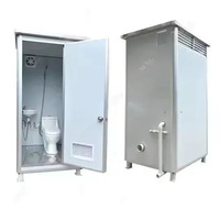 Conteneur sanitaire préfabriqué Salle de bain Conteneur de toilette préfabriqué Wc modulaire mobile Conteneur public Salle de bain