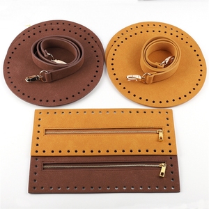 4 Piezas de Base Ovalada Larga para Bolso de Ganchillo, Base de Cuero PU para Bolso, Accesorios para Bolsos de Mujer Hechos a Mano - Product Image 2