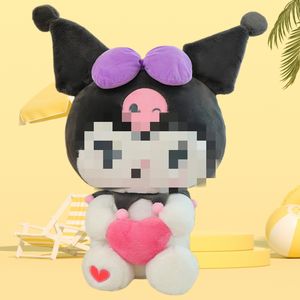 Peluches de Kuromi con <span class=keywords><strong>Melodía</strong></span> <span class=keywords><strong>Romántica</strong></span>, Muñeca Decorativa al por Mayor, Personaje de Anime Famoso, Juguetes de Peluche, Regalo para Niñas - Product Image 3