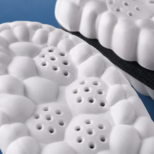 Solette Comfort OEM 4D Cloud PU ad Alta Elasticità, Ammortizzazione, Assorbimento degli Urti, Traspiranti, Supporto dell'Arco Plantare per Scarpe Sportive - Product Image 4