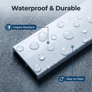 Plinthe <span class=keywords><strong>en</strong></span> <span class=keywords><strong>bois</strong></span> massif multicouche <span class=keywords><strong>en</strong></span> gros - Plinthe imperméable recouverte de PVC pour la décoration intérieure de luxe - Product Image 3