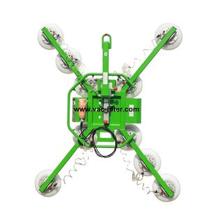 Elektrischer Vakuum heber X-förmiger Saugnapf mit Brücken kran zur Verwendung der Lade kapazität 1200kg - Product Image 4