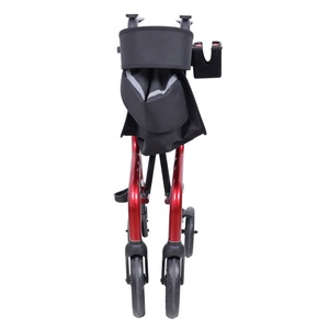 <span class=keywords><strong>Deambulatore</strong></span> Multifunzionale Pieghevole Leggero in Alluminio per Anziani <span class=keywords><strong>con</strong></span> Sedile e Freni Manuali per Disabili - Product Image 6