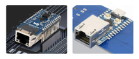 Carte de développement Waveshare Mini RP2040-ETH avec module de port Ethernet basé sur le processeur double cœur officiel RP2040 B681