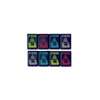 Mahjong : 160 jeux de tuiles de mahjong premium, l'original en acrylique bleu marine, jeu de tuiles de mahjong pour divertissement et soirées