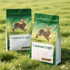 Bolsa de Embalaje para Alimentos para Mascotas con Fondo Cuadrado, Material PET de Grado Alimenticio, Cierre Superior con Cremallera, Personalizada e Impresa - Product Image 3