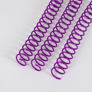 Bán buôn các loại kích cỡ lớn ràng buộc Công suất nhựa xoắn ốc ràng buộc cuộn dây hộp đen - Product Image 3