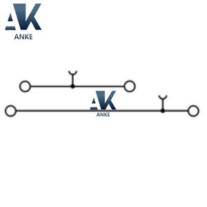Weidmuller WDK 4N 1041900000 Terminal de traversée à deux niveaux - Product Image 2