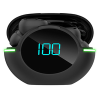 Y80 livraison directe TWS écouteurs sans suppression de bruit écouteurs intra-auriculaires câble USB affichage numérique jeu de puces de couleur bleue JL