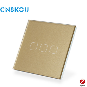AB için Nötr Olmayan 3 Yollu Özelleştirilmiş Akıllı Yaşam Zigbee Dokunmatik Panel Su Geçirmez 10A Duvar Anahtarları - Product Image 5