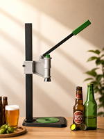 HG01 Machine manuelle de capsulage de bouteilles en verre pour sodas et bières, avec système de verrouillage, pour brassage artisanal