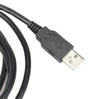 Cable de alimentación de extensión de conector M12 a USB de 4 pines, Cable de actuador impermeable M12, chaqueta de PVC, fibra óptica Coaxial Din USB M8 de 4 pines
