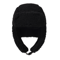 QJ OEM Gorro Ushanka Térmico Cálido de Invierno 2026, Novedad, Gorro Lei Feng de Terciopelo de Trigo, Gorra de Invierno Cortavientos Casual con Orejeras