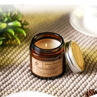Lilin Aromaterapi Mewah Beeman 2025 Warna Unik Kustom, Lilin Kedelai dengan Minyak Wangi Lavender dan Eucalyptus
