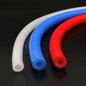 High Pressure Resistant Food Grade Weaving Net Pattern <strong>Silicone</strong> <strong>Rubber</strong> <strong>Hose</strong> Tube Steam Explosion Proof Multicolor Liquid Pipe - Product Image 6