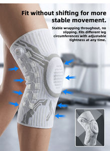 Aofit Rodillera Deportiva Transpirable <span class=keywords><strong>para</strong></span> <span class=keywords><strong>Correr</strong></span> y Baloncesto, con Almohadillas Ajustables <span class=keywords><strong>para</strong></span> Alivio del Dolor de Articulaciones y Artritis, <span class=keywords><strong>para</strong></span> Todas las Estaciones - Product Image 6