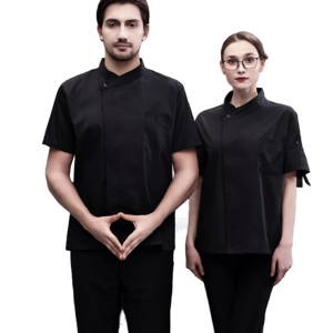 Manteau de chef exécutif en toile de haute qualité avec uniforme de chef de créateur à manches longues pour une utilisation en ligne dans un hôtel de restaurant - Product Image 4