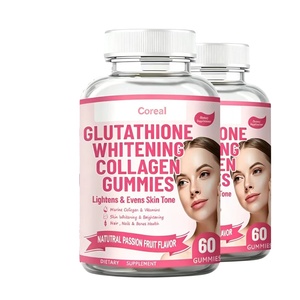 Gummies de Collagène en Gros pour la Beauté, Complément Vitaminique Éclaircissant pour la Peau, 3g*60 Unités, Marque Privée pour Femmes - Product Image 1