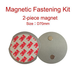Kit <span class=keywords><strong>de</strong></span> fixation magnétique Support <span class=keywords><strong>de</strong></span> fixation pour détecteur <span class=keywords><strong>de</strong></span> fumée Montage magnétique Équipement <span class=keywords><strong>de</strong></span> lutte contre l'incendie et accessoire - Product Image 2