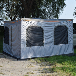 Systèmes de véhicules de camping tout-terrain 4x4, accessoires autoportants nomades, tente d'auvent 270 avec parois latérales - Product Image 3