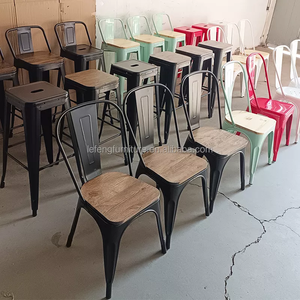 <span class=keywords><strong>Tolix</strong></span> – chaises d'extérieur, café, Restaurant, antiques, en métal, Vintage, bon marché - Product Image 1