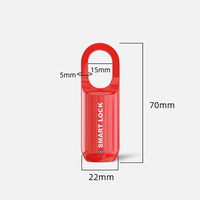 Cadenas numérique de capteur intelligent de vente chaude avec l'empreinte digitale pour le casier/bagage de gymnase