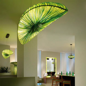 热销北欧风格酒店餐厅发光二极管吊灯卧室直挂装饰照明 - Product Image 6