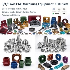 3/4/5 Axis Rapid Prototype <strong>CNC</strong> Precision Metal <strong>Parts</strong> Customized Aluminum Alloy Milling Turning <strong>Parts</strong> <strong>CNC</strong> <strong>Machining</strong> Services - Product Image 1