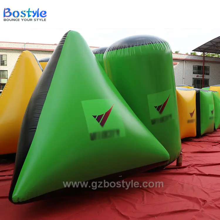 Commercial Inflatable Paintball Bunker Bouncer Arena Maze