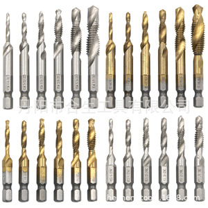 Mr Drill High Speed Steel Composite Tap M6 40mm <b>Titanium</b> Plated For Steel Drilling Machine - Product Image 2