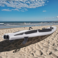 Meilleure Vente en Gros Planche de Surf Jet Motorisée la Plus Rapide en Fibre de Carbone 72V pour Sports Nautiques
