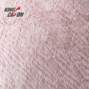 Kingcason Tùy Chỉnh Bán Buôn Phổ Biến Thiết Kế Chống Mài Mòn Đầy Màu Sắc Nước Gợn Sáng Bóng Hot Bạc <span class=keywords><strong>PV</strong></span> Lông Cừu Vải Cho Quần Áo - Product Image 1