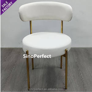 Chaises de banquet empilables de haute qualité pour meubles de mariage, utilisation générale, cadre en acier inoxydable - Product Image 1