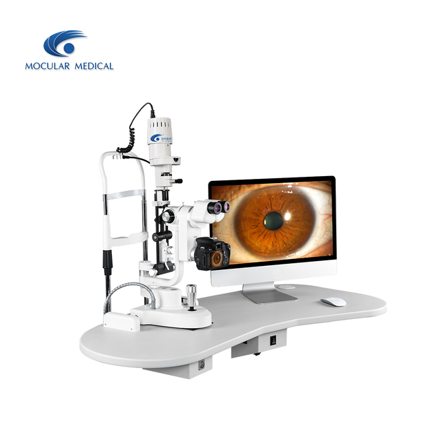 Optical Instrument Manufacturer Digital Slit Lamp Microscope Portable Slit Lamp with Camera ML-350D