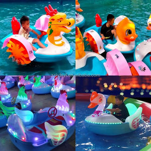 Bote de Remo con Forma de Cisne para Parque Acuático, Comercial, para Niños, con Manivela, Luminoso, para <span class=keywords><strong>Alquiler</strong></span>, Venta al por Mayor de Fábrica - Product Image 6